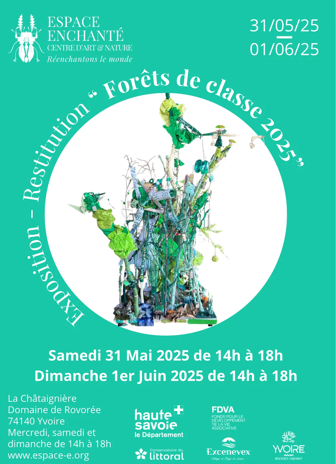 Invitation Espace Enchanté Couleur copie